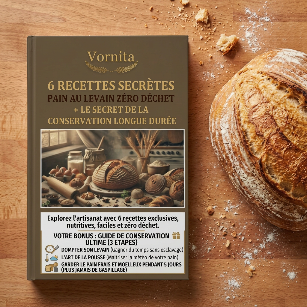 Ebook 6 Recettes Secrètes pour un Levain sans Déchet